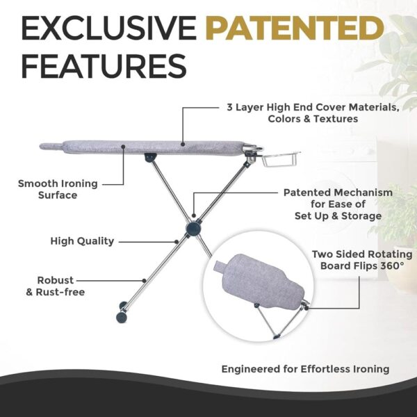 Dazzl 360™ Rotating Ironing Board