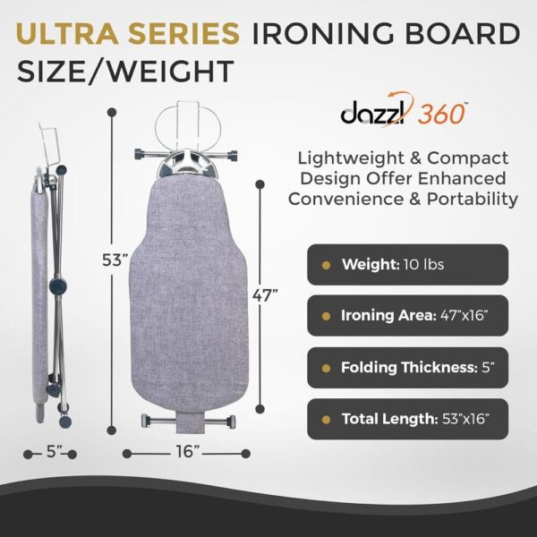 Dazzl 360™ Rotating Ironing Board
