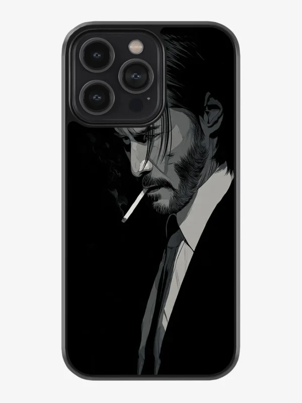Classic Mafia Style Attitude Phone Cover Glass Case